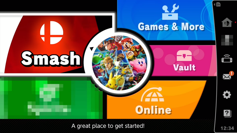 Illustration for article titled The "Let's look at the menu!" Segment of the Super Smash Bros. Ultimate Direct Is Hilariously On-Brand